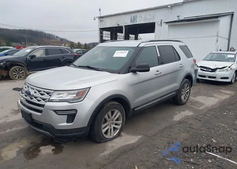 2019 Ford Explorer Xlt z USA, uszkodzony, nr VIN 1FM5K8D82KGA70121